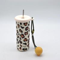 Mignonne tasse thermos en acier inoxydable avec affichage LED de la température, isolation thermique de 6 à 12 heures, grande capacité, portable pour filles
