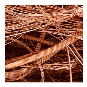 Cable de desecho de cobre de cátodo de alta calidad cable de cobre brillante de alta pureza