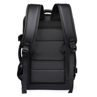 Sac à dos scolaire imperméable pour homme, classique, avec port USB, durable, noir, pour ordinateur portable et voyage