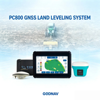 Système de nivellement de terrain GNSS PC800 compatible CORS, récepteur multi-GNSS, nivellement automatique du terrain, machines agricoles de précision pour tracteurs