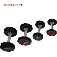 Ensemble d'haltères à 10 pans en matériau CPU antidérapant 5-150LB (2.5-70KG) pour la musculation en salle de sport ISO9001 OEM/ODM