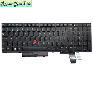 SW Swiss BE clavier d'ordinateur portable rétroéclairé belge pour Lenovo <span class=keywords><strong>Thinkpad</strong></span> T15p T15g P15v P15s <span class=keywords><strong>P17</strong></span> SN20W68043 clavier avec cadre noir - Product Image 1