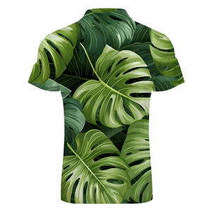 Camiseta ajustada con cremallera para hombre con imagen personalizada, Camiseta con cuello de talla grande (4XL 6XL) con logotipo bordado y diseño colorido - Product Image 2