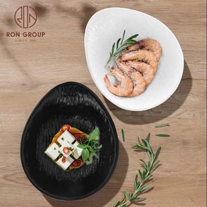 Bộ Đồ Ăn Nhật Bản Chất Lượng Cao Bán Buôn Bộ Đồ Ăn Bằng Melamine Màu Đen Bộ Đồ Ăn Bằng Melamine Sang Trọng Cho Nhà Hàng Tiệc Cưới - Product Image 2