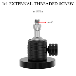 Nam châm máy ảnh gắn kết cho Gopro với <span class=keywords><strong>360</strong></span> độ xoay bóng đầu cho thân xe tương thích với GoPro anh hùng 9 Đen 8/7/6/5, vv - Product Image 2