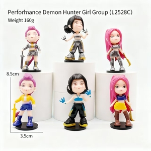 Nuova <span class=keywords><strong>Action</strong></span> Figure K-pop Demon Hunters Halloween - Modellino Blind Box Trendy da Collezione - Product Image 4