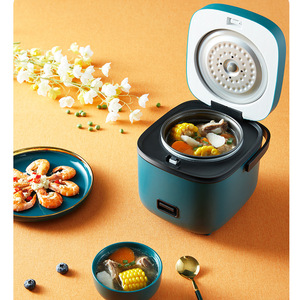 Cuisinière à riz électrique intelligente portable de 1,2 L, en acier inoxydable, garantie de 5 ans, pour 1 à 2 personnes, multicuiseur pour le riz - Product Image 5