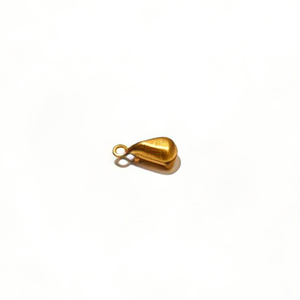 Free Sample 4.8x8mm Raw Brass Triangle Stone Setting Jewelry Findings - Product Image 1