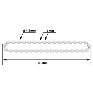 Catena infinita di vendita popolare di alta qualità per tende a rullo accessori per tende per tende per tende a pacchetto - Product Image 1