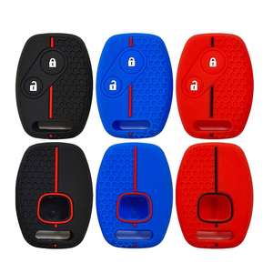 Custodia in Silicone Morbido per Telecomando Smart a 2 Pulsanti, Design <span class=keywords><strong>2009</strong></span>-2022 per Honda Civic - Product Image 1