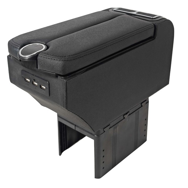 Hot Selling Car Accessories Universal Car Armrest Car Storage Box With 3USB