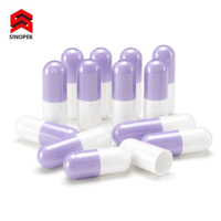 Capsules vides de gélatine pour tisanes SINOPEK, qualité granulée, impression personnalisée, fabrication OEM, vente en gros