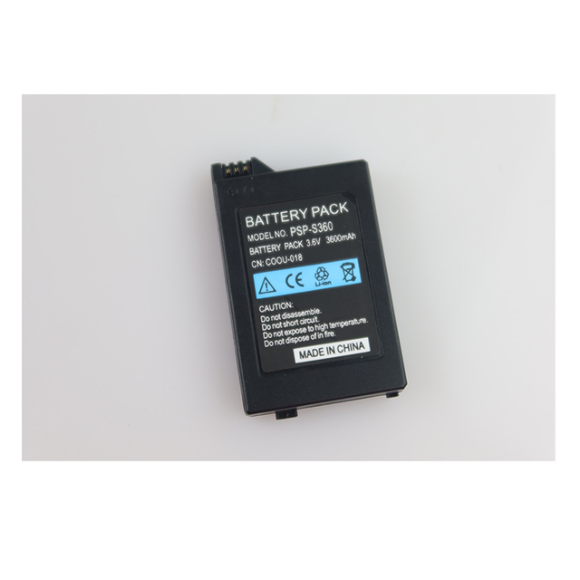 Rechargeable Lithium Ion PSP3000 3.6V 3600mah Replacement Battery for PSP Game Console