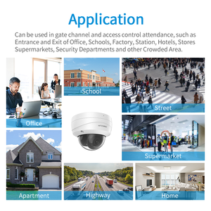 Caméra réseau IP couleur OEM Hik Poe 6MP avec détection du corps humain/véhicule micro intégré caméra de sécurité ip - Product Image 3