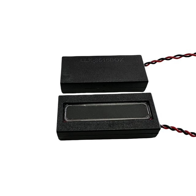 JL JL-215 35mm*16mm 4ohm 2W Cavity Rectangular Frame High Sound Loud Speaker with Lead Wire 500~20kHz Plastic