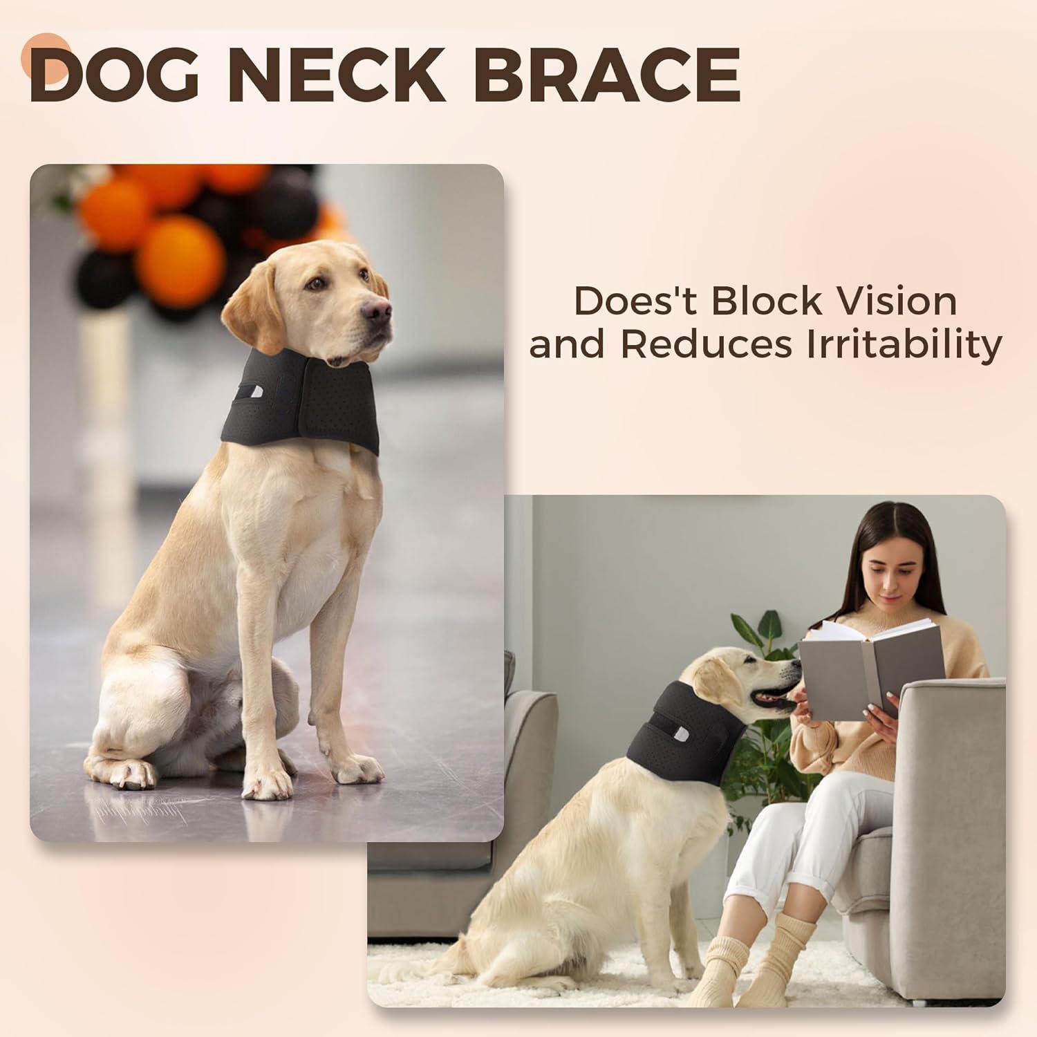 Strong Supportive Dog Cervical Collar Neck Brace For Dogs Odm