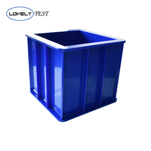 Khuôn bê tông bán chạy mới 150mm, chất liệu ABS xanh tùy chỉnh, dùng để thử nghiệm bê tông - Product Image 5