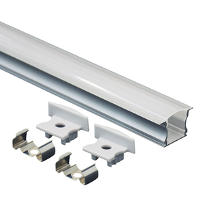 1708B Nouveau design <span class=keywords><strong>Profilé</strong></span> LED <span class=keywords><strong>plat</strong></span> mural en <span class=keywords><strong>aluminium</strong></span> Série 6000 Argent pour découpe, soudure, poignée OEM, éclairage, décorations, porte - Product Image 5