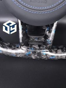 Volante Deportivo LED de Fibra de Carbono Compatible con <span class=keywords><strong>Volkswagen</strong></span> Golf8 MK8 Passat Touareg Tiguan <span class=keywords><strong>Polo</strong></span> GTD MK7 MK6 <span class=keywords><strong>R</strong></span>-<span class=keywords><strong>Line</strong></span> CC Jetta - Product Image 6