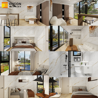 Maison conteneur à montage rapide pour logement de directeur de chantier, avec suite 2 chambres et 1 salon, murs isolés et pré-câblée