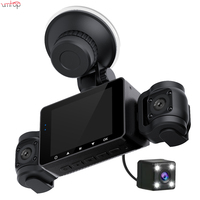 Nouvelle Caméra de Tableau de Bord 2025 Prix Usine en Gros 1080p WiFi 4 Objectifs Enregistreur de Conduite DVR Voiture Caméra de Bord Originale Boîte Noire
