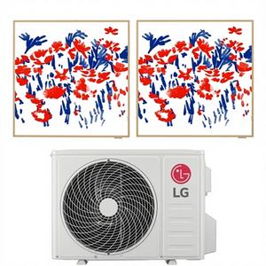 Pour ArtCool Gallery Photo WiFi Dual Split Variable Frequency AC 10001-12000 BTU R32 MU2R17 A++ Électroménager - Product Image 1