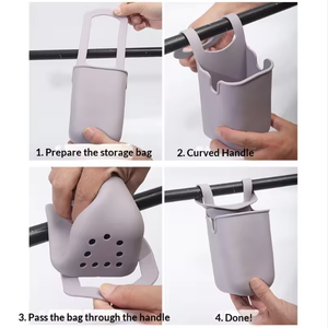 Multifunctional <b>Storage</b> Bag Portable Organizer Pouch for Bicycle Baby Stroller Bathroom Kitchen Daily Use - Product Image 3