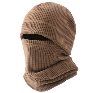 Cagoule polaire noire DF933 pour l'hiver, masque de ski coupe-vent, cache-cou et cache-visage - Product Image 4