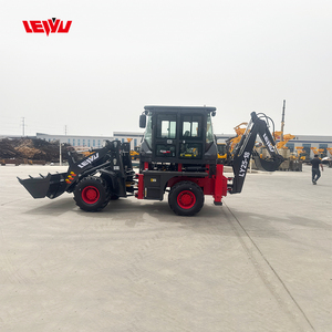 Hot Sale 4X4 <b>Construction</b>-<b>Machinery</b> Excavator <b>Engineering</b> Wheel EPA Engine Mini Backhoe - Product Image 2