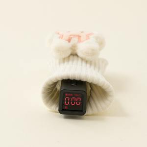 Kaus kaki sandal balita Anti selip, kaus kaki bayi Anti selip, kaus kaki pergelangan kaki hewan katun pegangan Anti licin dengan sol Anti selip untuk bayi baru lahir - Product Image 4