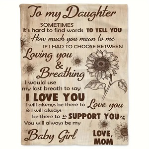 Manta de felpa estampada con estampado de letras personalizadas para <span class=keywords><strong>mi</strong></span> esposa, marido, hombre, <span class=keywords><strong>novia</strong></span>, regalo del Día de San Valentín - Product Image 2