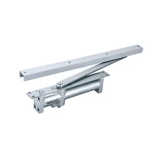 New Arrival Aluminum Alloy Hold Open Self Close Automatic Adjustable Hydraulic Concealed Door Closer