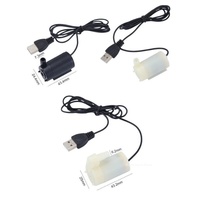 Petite pompe à eau submersible DC 3V, mini pompe à eau horizontale, disponible en 4,5V/5V/6V