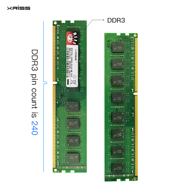 DDR3 DDR4 4GB 8GB 16GB 1300MHz 1600MHz 2600MHz 3200MHz 3600MHz Desktop Ram Memory