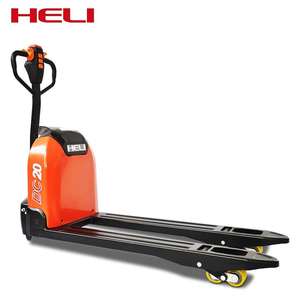 Chariot élévateur électrique HELI d'origine de 2 tonnes (2000 kg) avec batterie lithium-ion et pneus pleins pour usage en entrepôt - Product Image 2