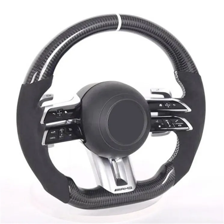 Manufacture Direct Selling Suitable For Mercedes-benz Glcaeclsg Modified Amg Carbon Fiber Steering Wheel