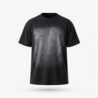 T-shirt Premium 275g en coton 100% à effet dégradé, lavé, avec impression manuelle 'Horse Spray' sur le devant et le dos, en fil double 32 fils, coupe oversize