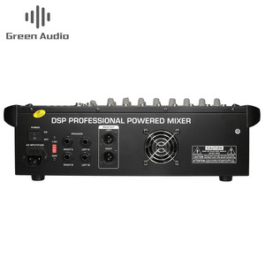 Bộ trộn âm thanh hoạt động GAX-802D Bộ khuếch đại trộn âm thanh tích hợp sân khấu karaoke 48V BT - Product Image 5