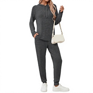 High Quality Silk Screen Printing Blanks French Terry Spandex/<b>Polyester</b> Custom Design Tracksuits Sweatpants <b>Hoodie</b> - Product Image 1