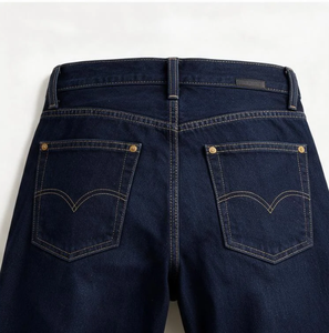 Wangsheng [Levi's] Jeans Vintage Oscuros de Cintura Media, Corte Recto Regular para Hombre, 00505-2195 US W32 L32 - Product Image 4