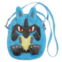 Sac à bandoulière en peluche doux 16CMx21CM pour poupée, modèle Luc Mim Psy Row Eev Sno, vente en gros