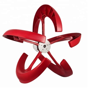เครื่องกำเนิดไฟฟ้าพลังงานลม 400W 24V รุ่น Red Lantern แบบใบพัดแนวตั้ง 5 ใบ พร้อมชุดควบคุม - Product Image 2