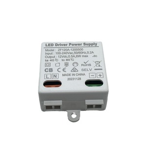 Fuente de Alimentación LED Yudi, 12V 0.5A 6W, Voltaje Constante, Uso en Interiores, Fuente de Alimentación Conmutada - Product Image 5