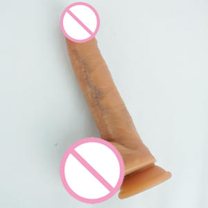 Pengiriman cepat <span class=keywords><strong>dildo</strong></span> silikon dengan perasaan nyata yang dapat ditekuk dan <span class=keywords><strong>Vibrator</strong></span> realistis untuk pria dan wanita - Product Image 2