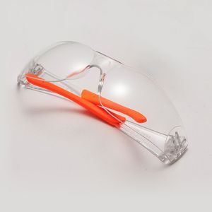 WEJUMP保護メガネ ANSI Z87.1耐衝撃規格 軽量ユニバーサルフィットフレーム 柔軟なゴムテンプル クリアレンズ - Product Image 4