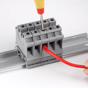 QUKJ-2.5 UK2,5N 800V 24A Bornier de raccordement sur rail en cuivre nickelé 0,2-2,5 mm² - Product Image 4