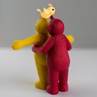 Série de parodies enfantines GK Trendy Toys, figurine modèle de jouet tendance parodiant les Teletubbies