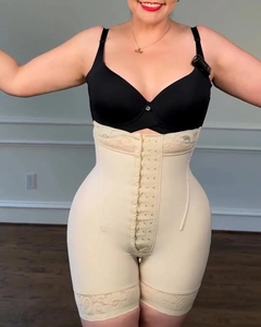 Nouvelle Ceinture de <span class=keywords><strong>Luxe</strong></span> Exclusive Beige pour Femme, Gaine Amincissante Post-Opératoire à Haute Compression, Gaine Colombienne, Entraîneur de Taille, Rehausseur de Fesses - Product Image 2