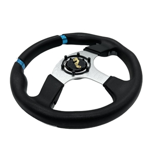 탄소 PU <span class=keywords><strong>12</strong></span>.5 인치/320mm 범용 수정 스티어링 휠 골프 카트 스티어링 휠 - Product Image 4