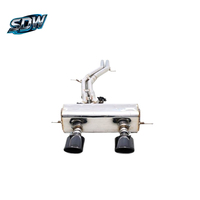 Système d'échappement Catback pour voitures de sport Porsche Cayenne 911 992 718 Cayman Panamera 971 Macan 3.0L 4.0L en alliage de titane avec système de soupapes